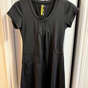 Lole Black Short Sleeve Dress